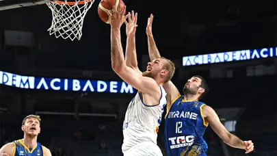 Ukrayna'dan FIBA Olimpiyat Ön Elemeleri'nde ikinci galibiyet