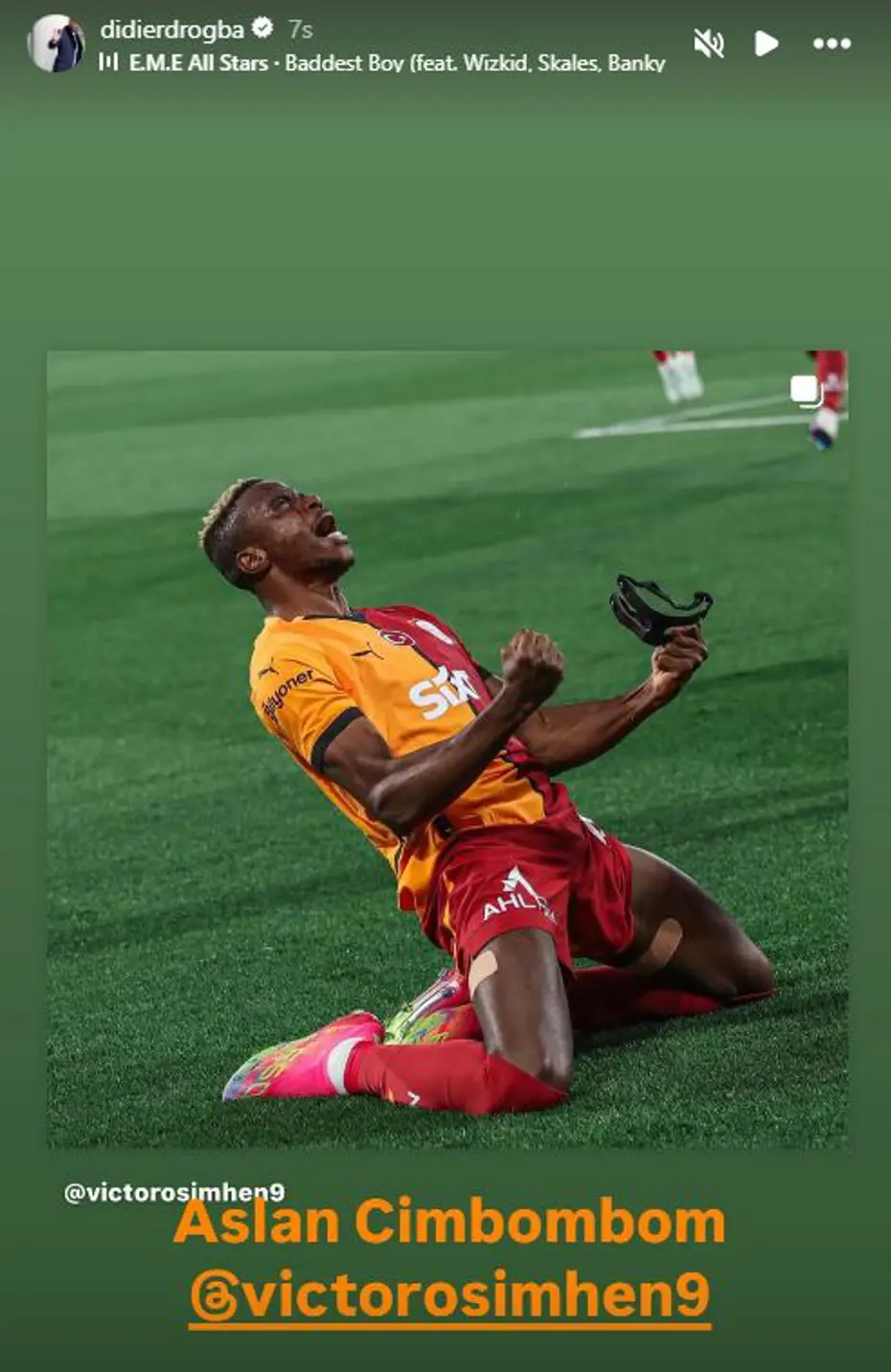Didier Drogba'dan derbi sonrası peş peşe paylaşımlar geldi - 3