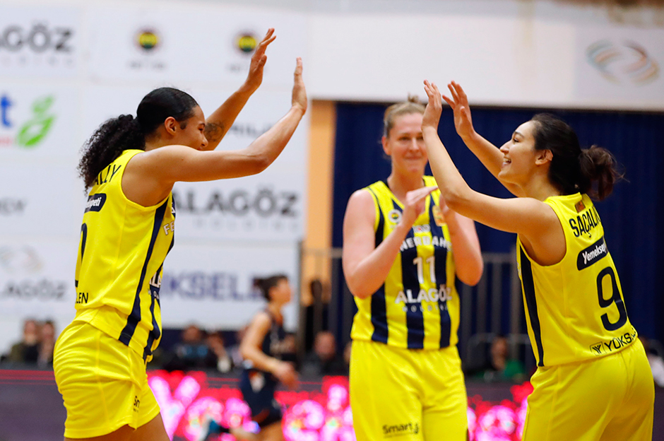 ING Kadınlar Basketbol Süper Ligi'nde şampiyon Fenerbahçe