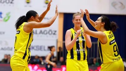 ING Kadınlar Basketbol Süper Ligi'nde şampiyon Fenerbahçe