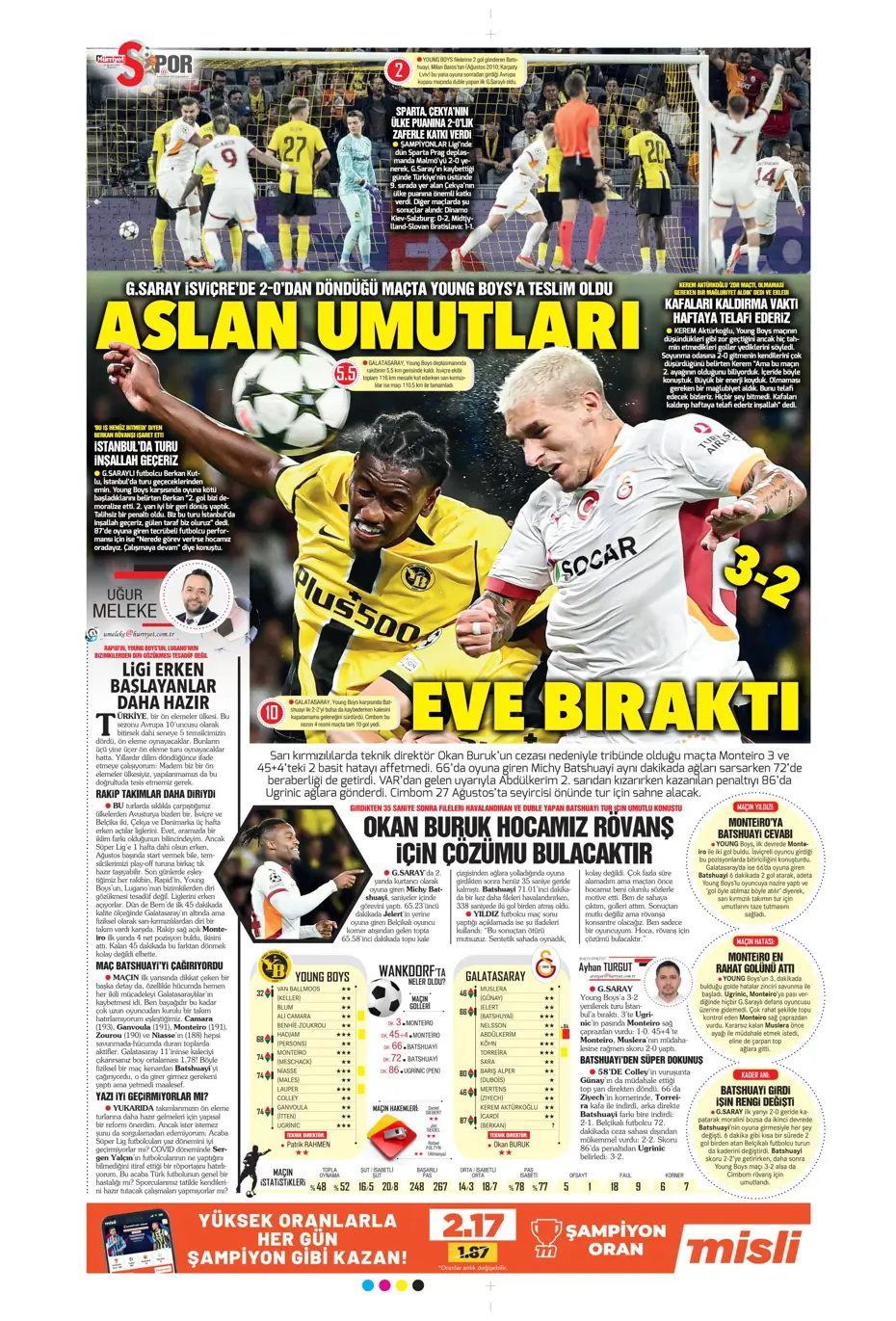 "Batman bile kurtaramadı" | Sporun manşetleri (22 Ağustos 2024) - 18 "Batman bile kurtaramadı" | Sporun manşetleri (22 Ağustos 2024) - 18