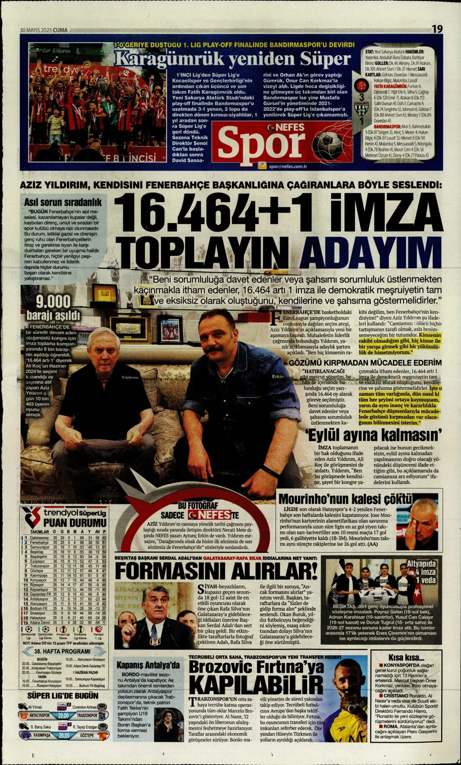 "Leroy Sane için büyük kapışma" | Sporun manşetleri - 23