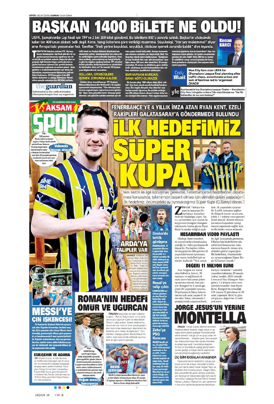 "Dembele hamlesi" | Sporun Manşetleri - 3 "Dembele hamlesi" | Sporun Manşetleri - 3