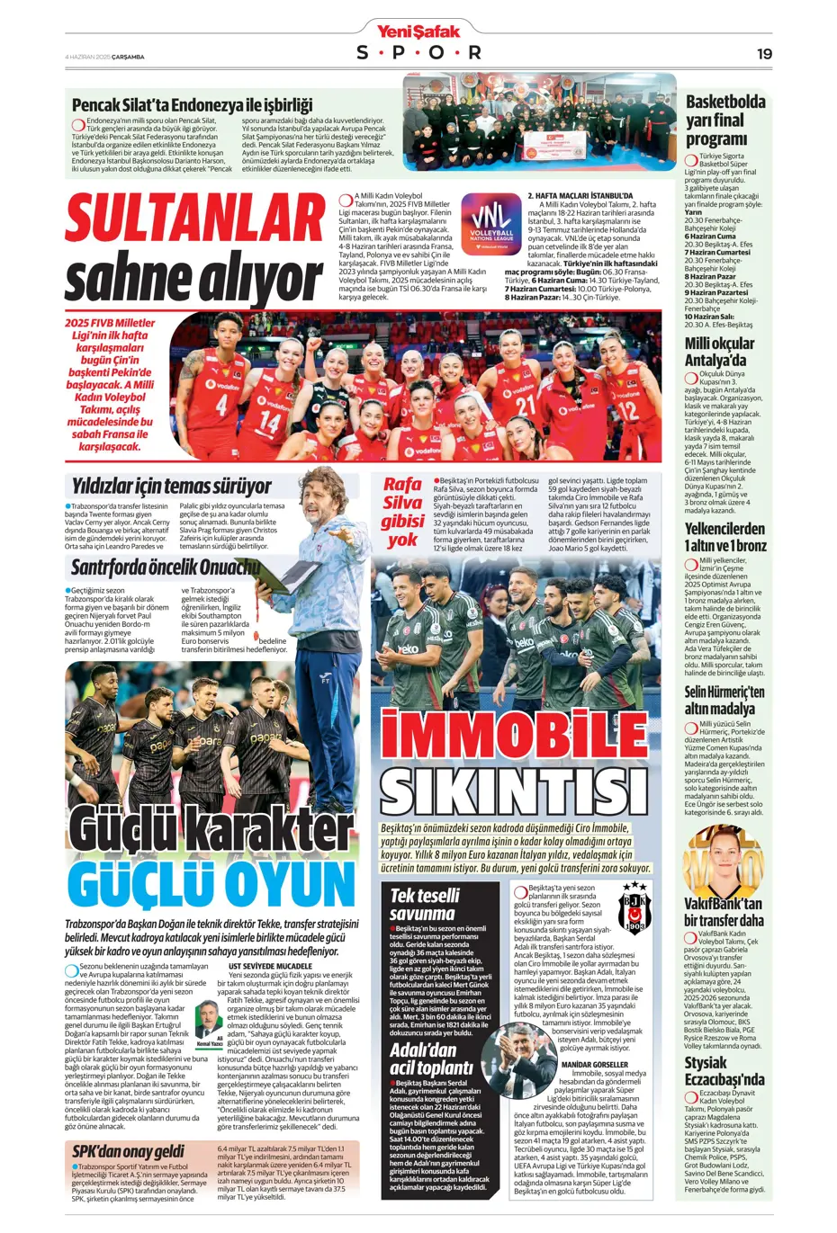 "Fener'den Vlahovic için çılgın teklif" | Sporun manşetleri - 41