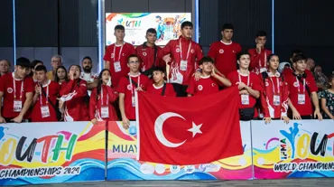 Milli sporcular, Dünya Gençler Muaythai Şampiyonası'nda 12 madalya kazandı