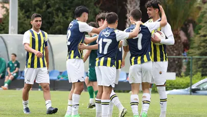 Fenerbahçe U19 takımı geri düştüğü maçı farklı kazandı