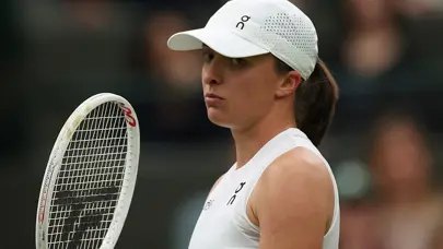 Iga Swiatek, Wimbledon'a veda etti: Novak Djokovic 4. turda