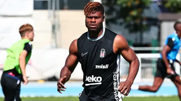 Beşiktaş'ta Emmanuel Agbadou, Slovakya kampına katıldı