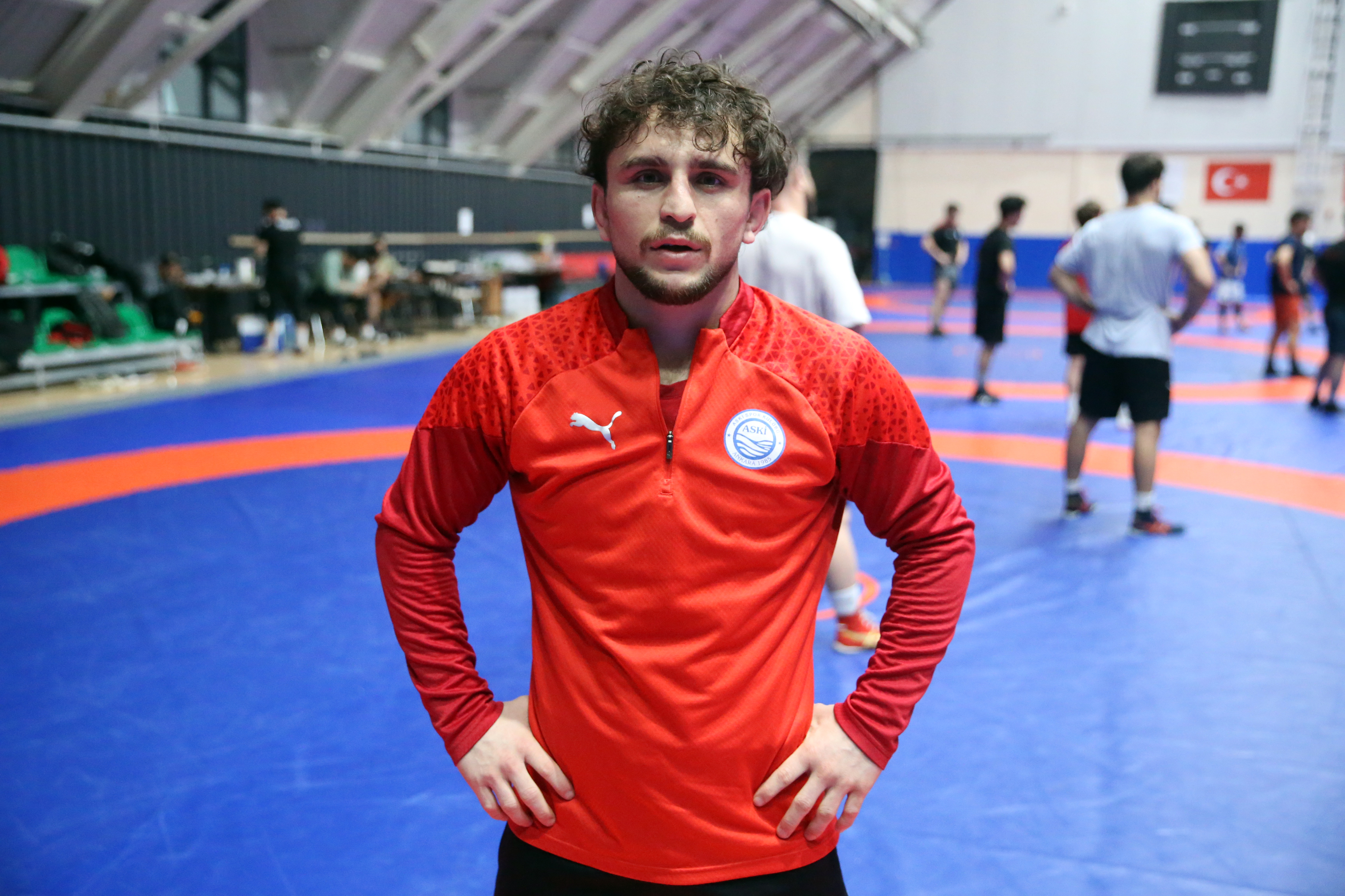 Milli güreşçi Ahmet Duman'ın hedefi uluslararası turnuvalarda altın madalya