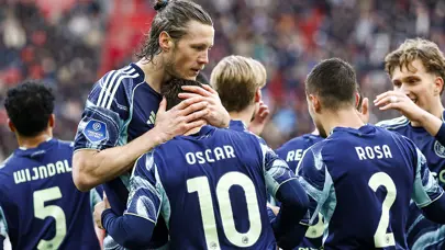 Galatasaray'ın Şampiyonlar Ligi'ndeki rakibi Ajax 7 dakikada fişi çekti