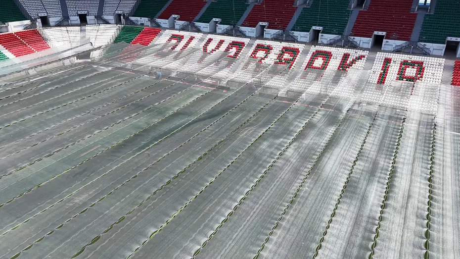 Amedspor'un stadı bambaşka bir kimliğe büründü! Yenileme çalışmaları sonrası son hali - 9