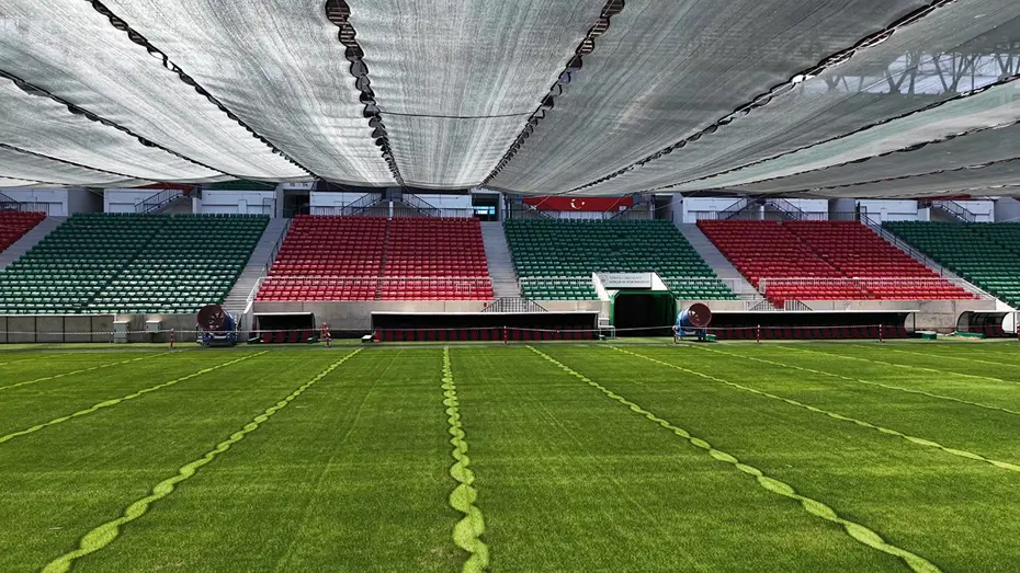 Amedspor'un stadı bambaşka bir kimliğe büründü! Yenileme çalışmaları sonrası son hali - 3
