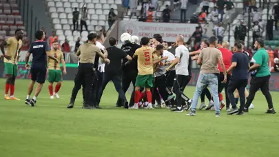 Olaylı Amedspor - Erzurumspor maçının faturası ağır oldu: 12 maç men