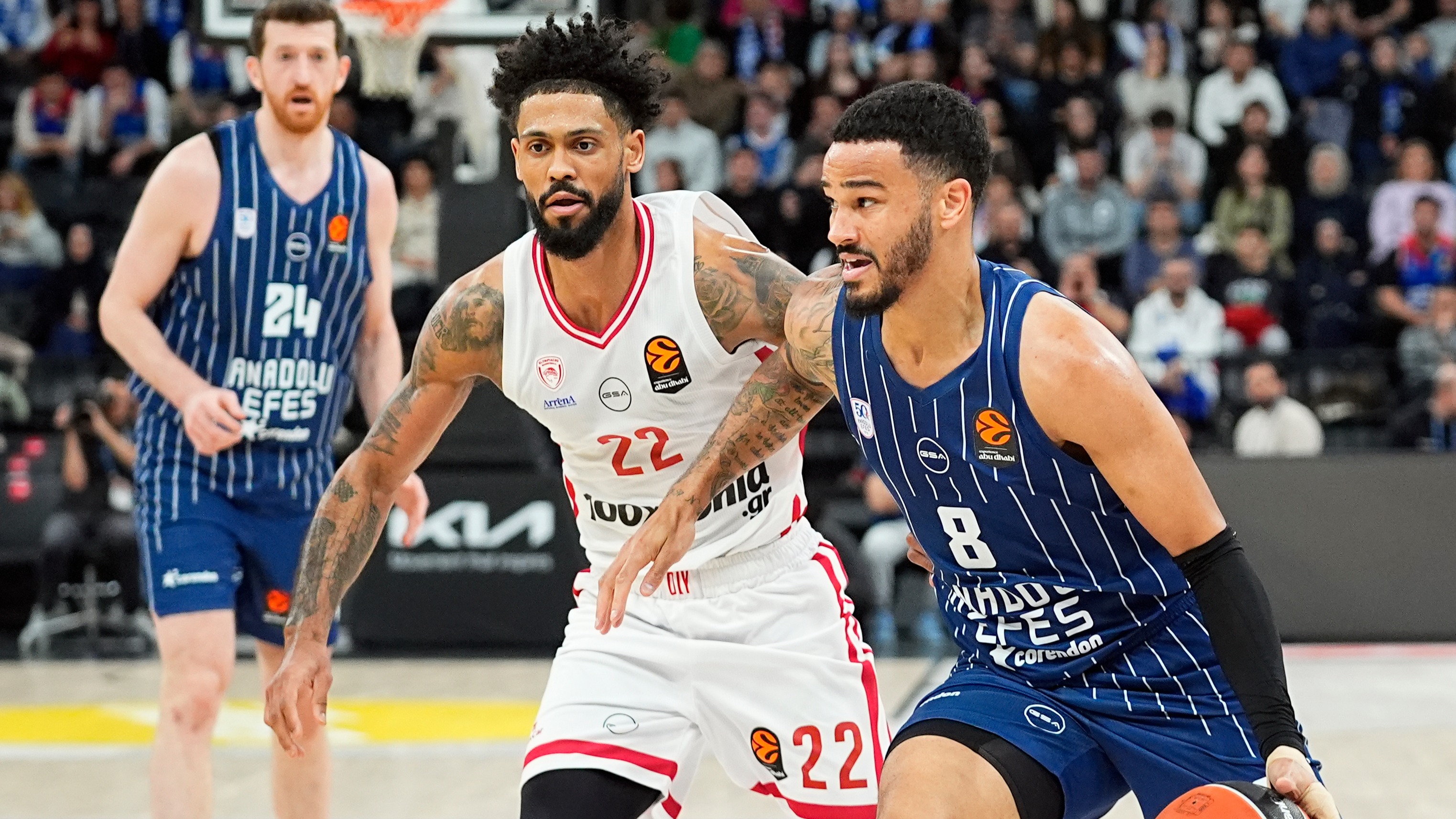 Anadolu Efes'ten EuroLeague'de üst üste 8. mağlubiyet