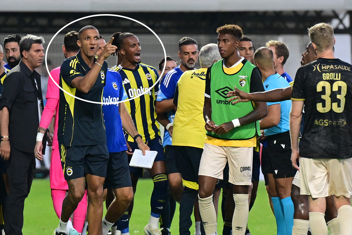 Archie Brown'un maçtaki görüntüsü olay oldu: Fenerbahçeliler bunu paylaşıyor