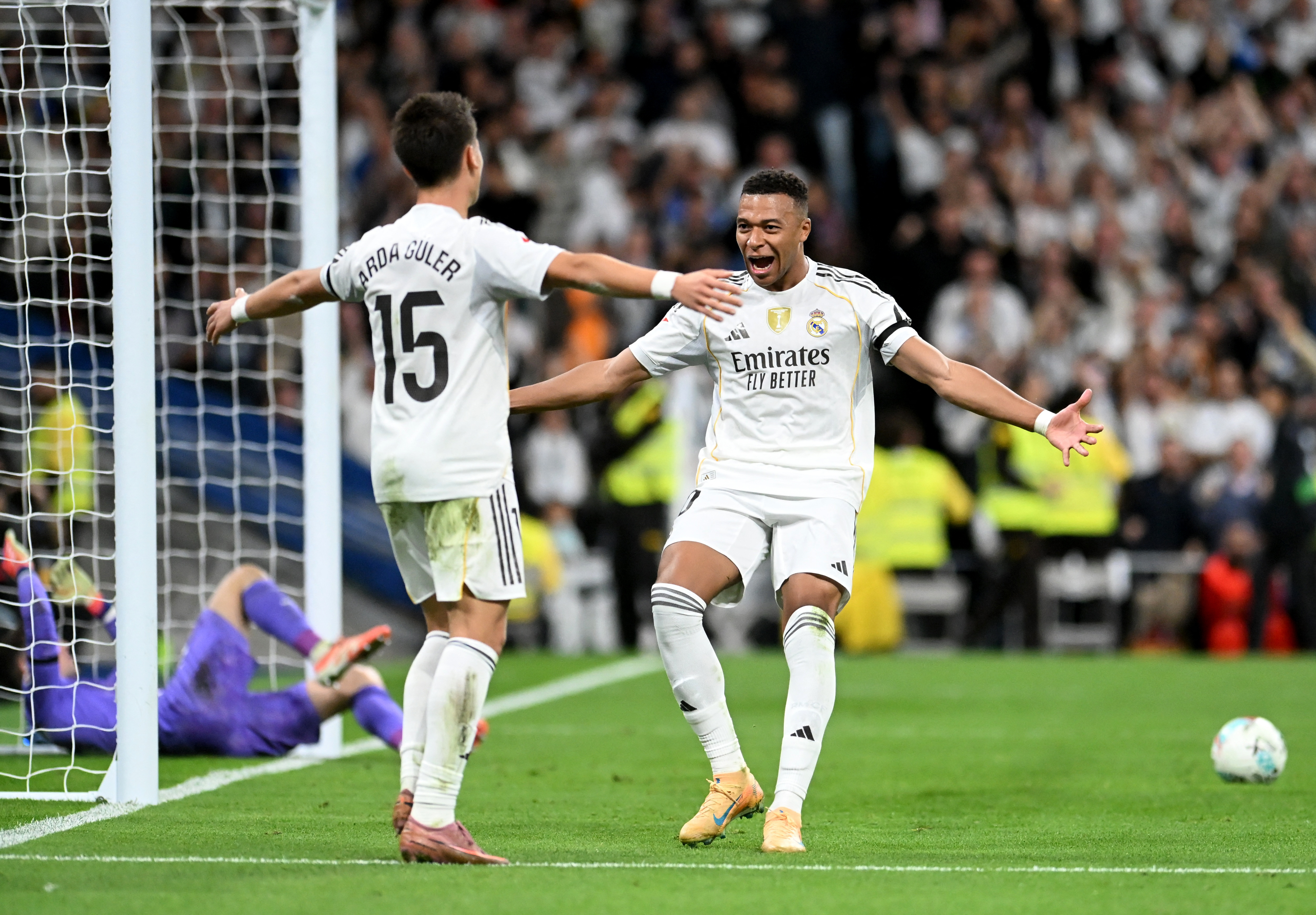 Real Madrid evinde coştu: Arda Güler bir asist yaptı