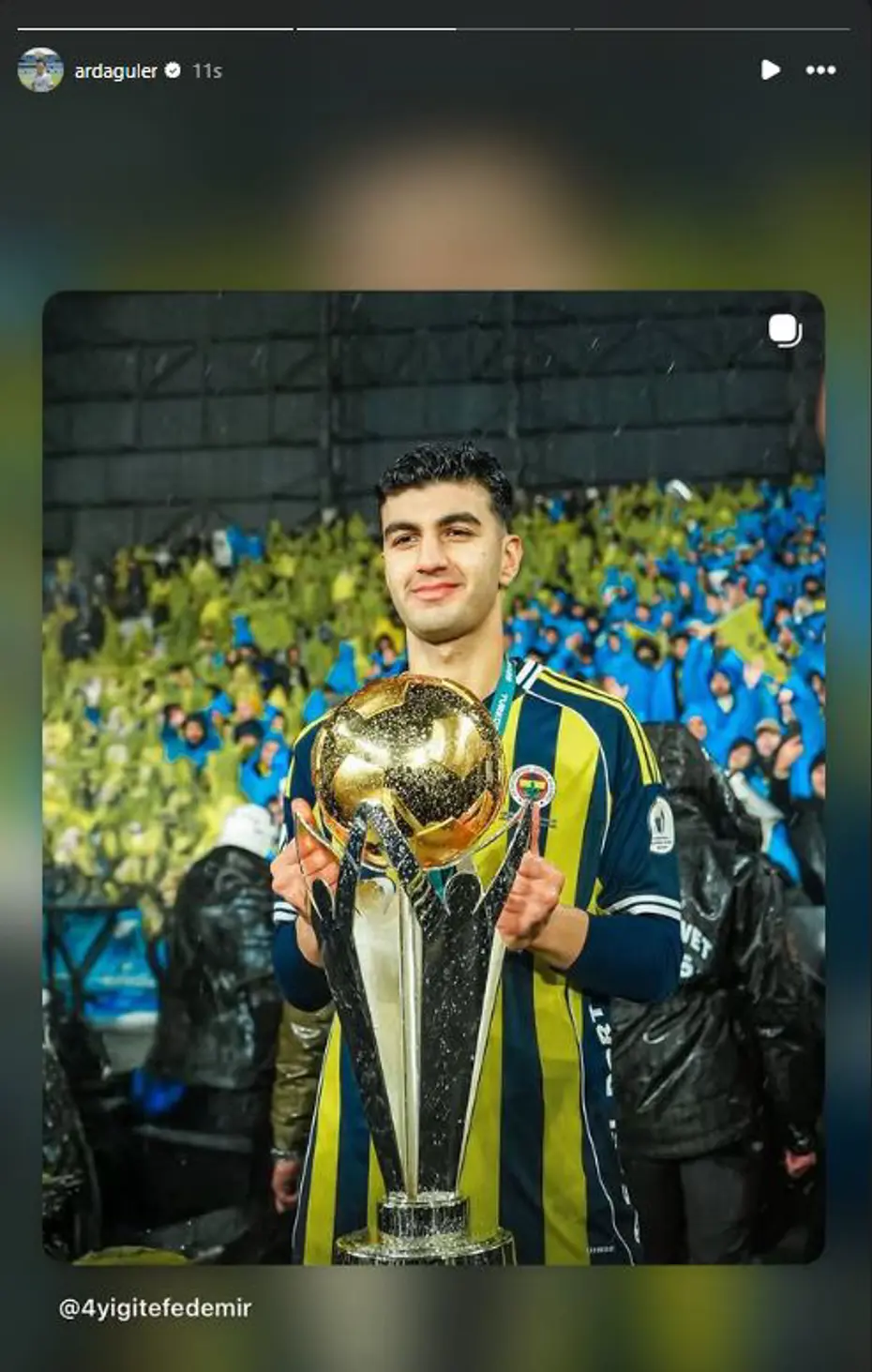 Arda Güler'den derbi biter bitmez peş peşe 2 flaş paylaşım geldi: Sadece bir futbolcuyu etiketledi - 4