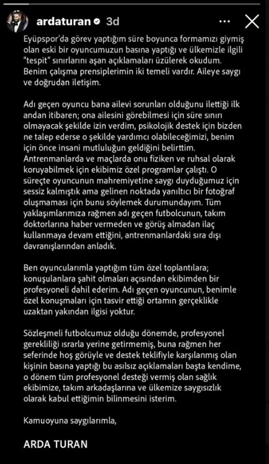 Arda Turan'dan son dakika açıklaması: 'Ülkemize saygısızlık olarak kabul ederim' diyerek duyurdu - 6