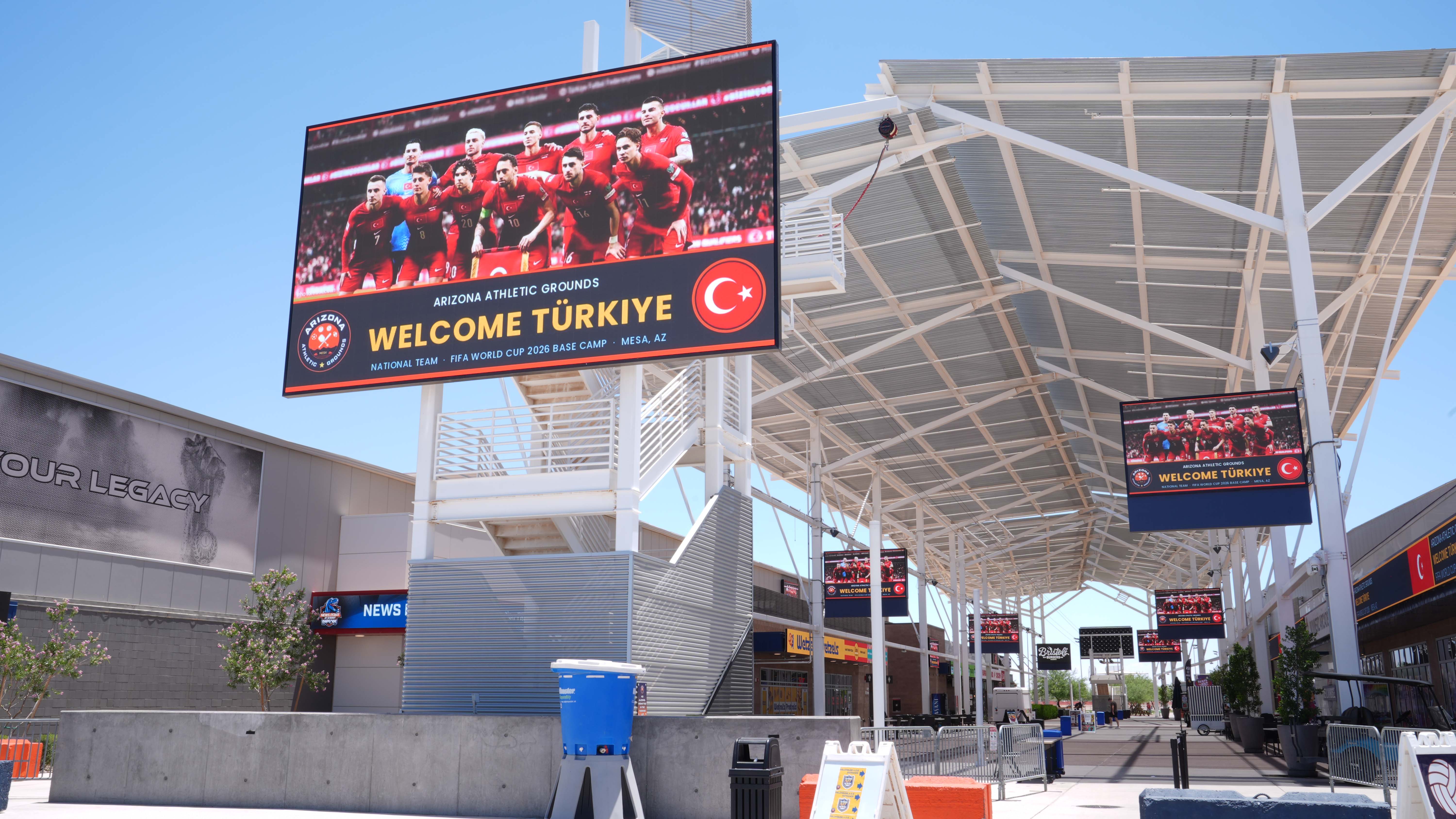 Arizona’daki tesisler, A Milli Futbol Takımı için 