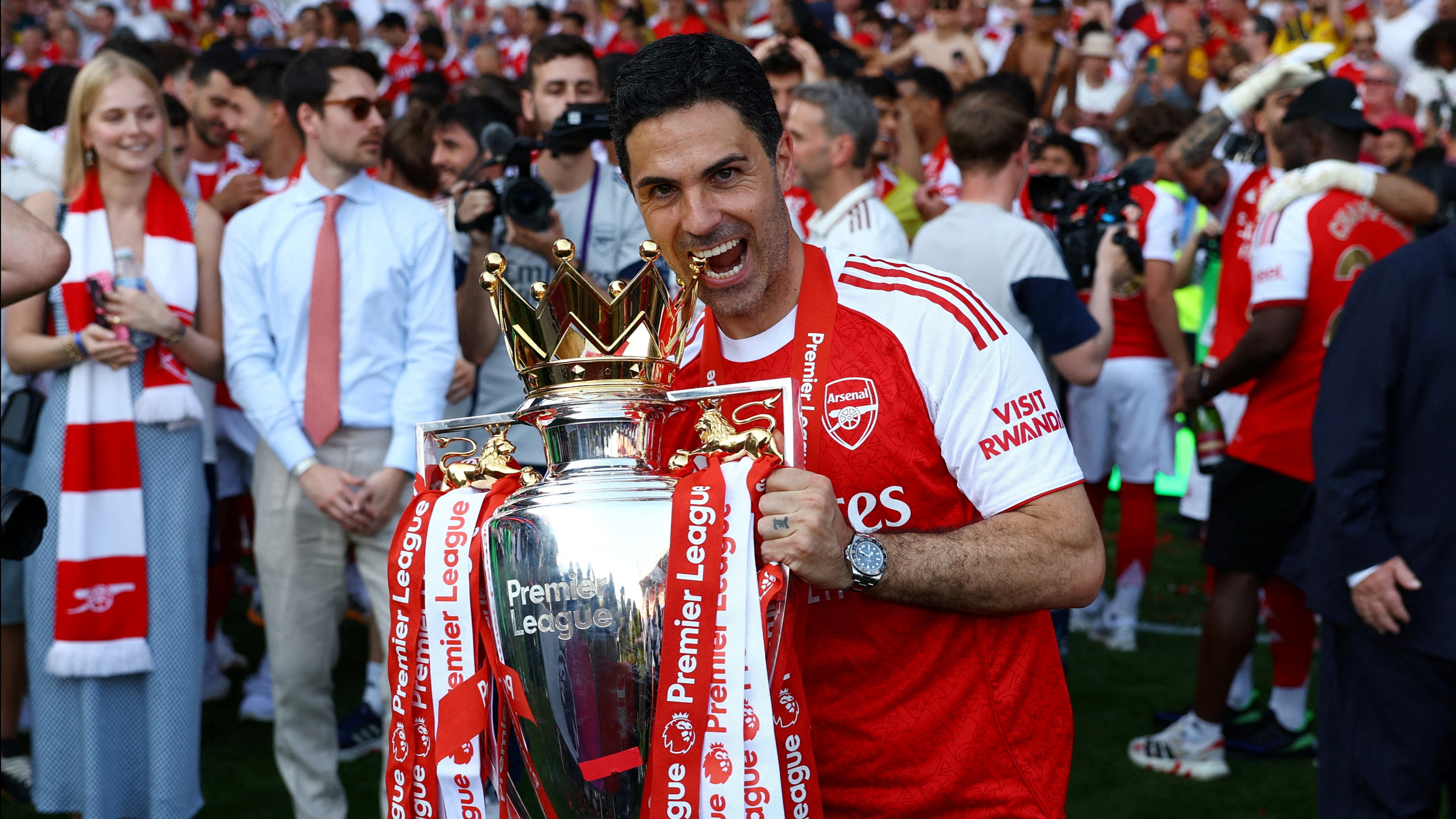 Premier Lig'de yılın teknik direktörü Mikel Arteta