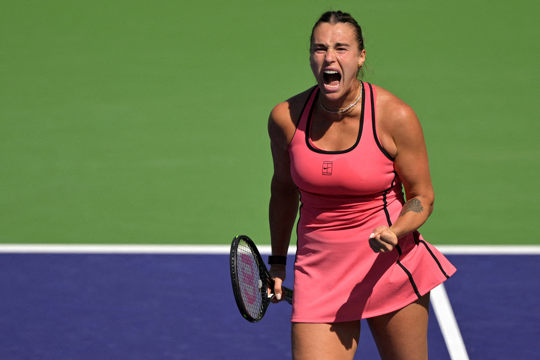 Aryna Sabalenka'dan Indian Wells'te ilk şampiyonluk