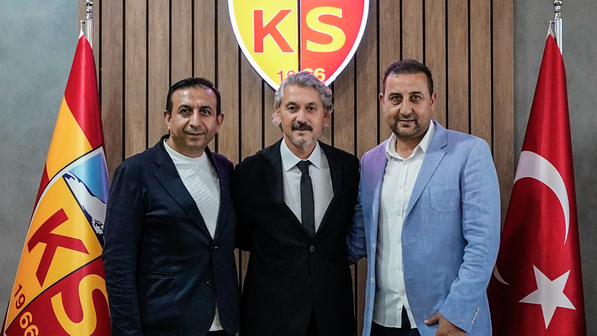 Kayserispor'da Atila Gerin dönemi resmen başladı