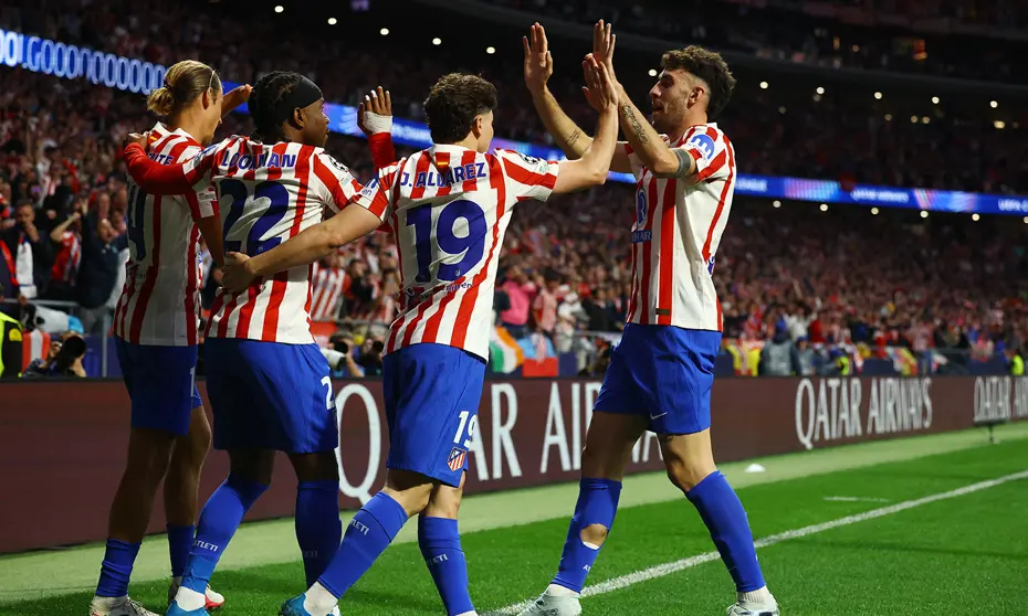 Barcelona sonunu getiremedi: Atletico Madrid yarı finalde