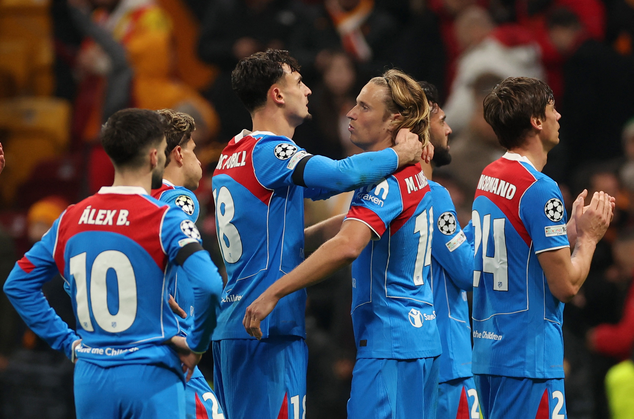 13- Atletico Madrid: 280 milyon euro