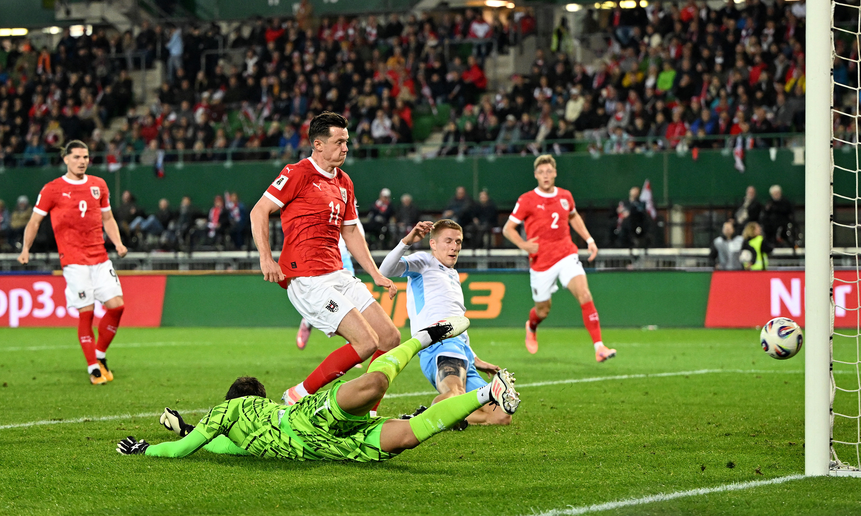 Avusturya, San Marino'ya şans tanımadı: 10 gollü maç