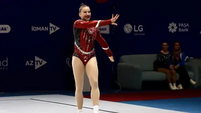 Ayşe Begüm Onbaşı, Aerobik Cimnastik Avrupa Şampiyonası'nda finale kaldı
