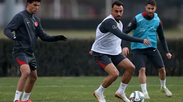 A Milli Takım, Karadağ maçının hazırlıklarına başladı