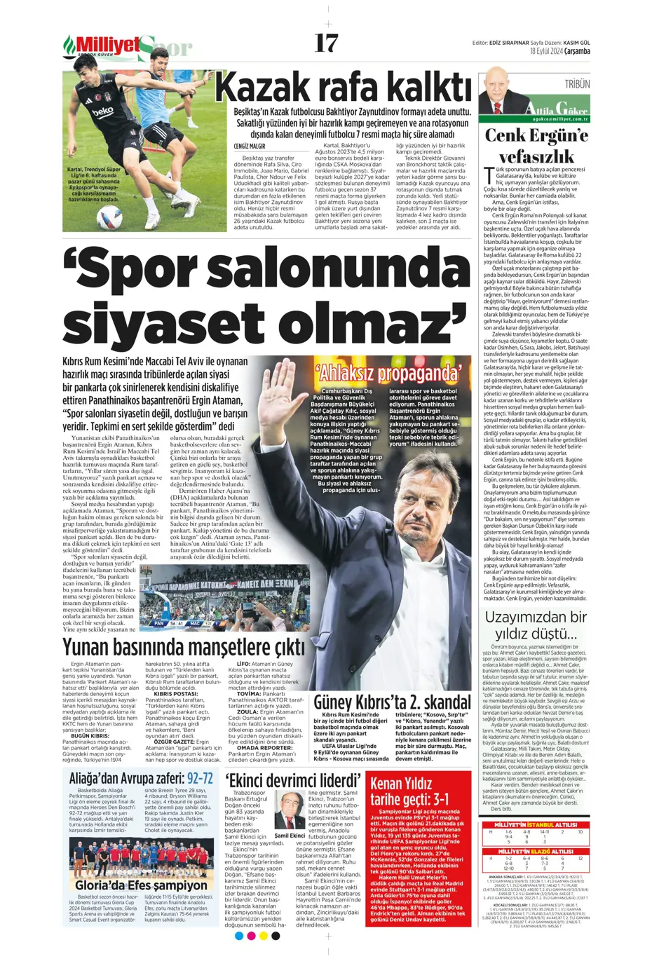 "Jose Mourinho'dan derbi kararı" | Sporun manşetleri - 24 "Jose Mourinho'dan derbi kararı" | Sporun manşetleri - 24