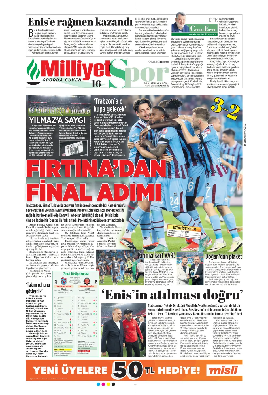 "Yeni sezona yeni Fenerbahçe" | Sporun manşetleri - 24