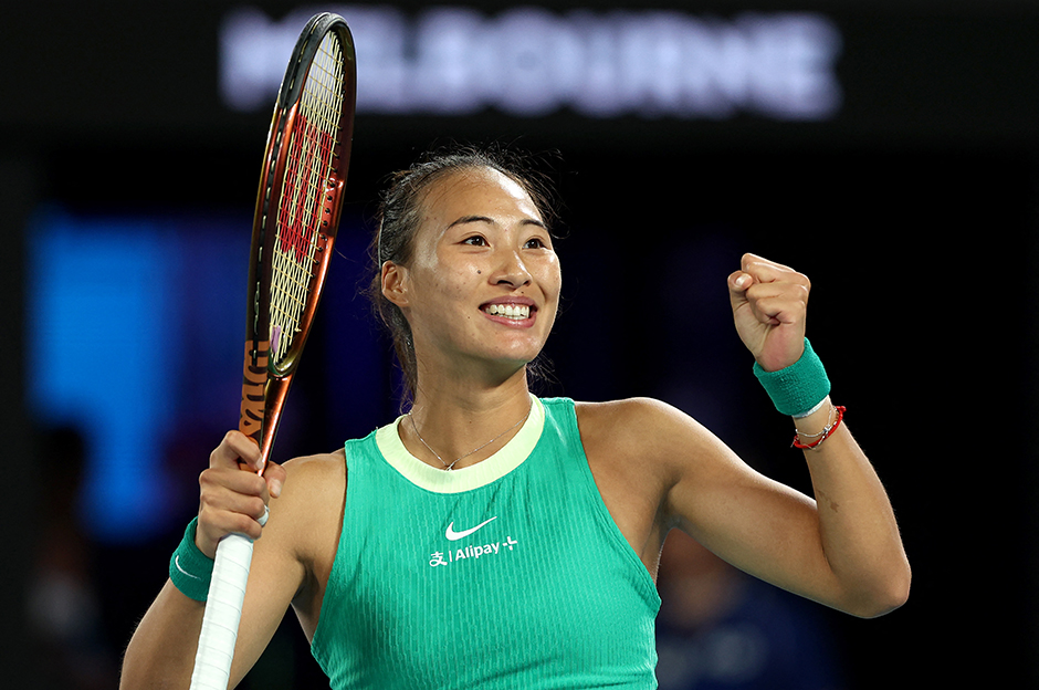 Qinwen Zheng, Avustralya Açık'ta yarı finalde