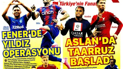 "Aslan'da taarruz başladı" | Sporun Manşetleri