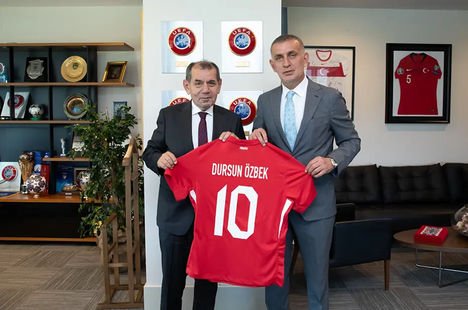 Dursun Özbek'ten İbrahim Hacıosmanoğlu'na ziyaret - 3