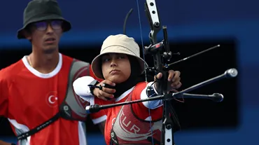 Paris 2024: Mete Gazoz ve Elif Berra Gökkır karışık çiftlerde veda etti
