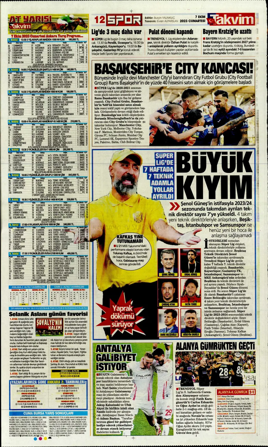 "Şok eden Nelsson iddiası" | Sporun manşetleri (7 Ekim 2023) - 32 "Şok eden Nelsson iddiası" | Sporun manşetleri (7 Ekim 2023) - 32