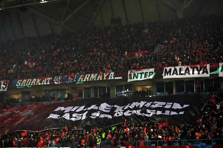 Trabzonspor'un 'Proteo'lu koreografisi dünya basınında - 3