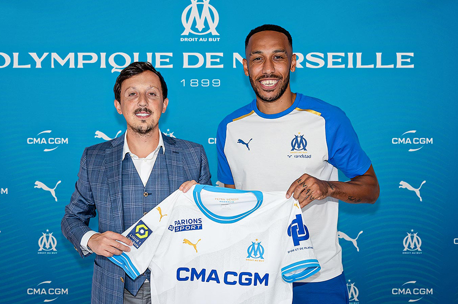 Aubameyang resmen Marsilya'da