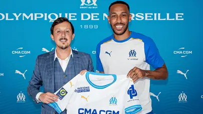 Aubameyang resmen Marsilya'da