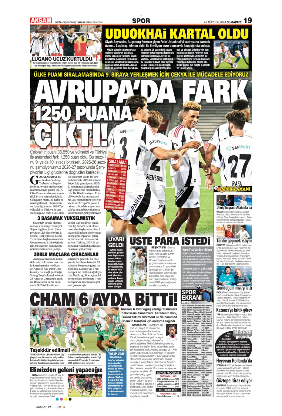 "Fenerbahçe'den Danilo Pereira sürprizi" | Sporun manşetleri - 4 "Fenerbahçe'den Danilo Pereira sürprizi" | Sporun manşetleri - 4