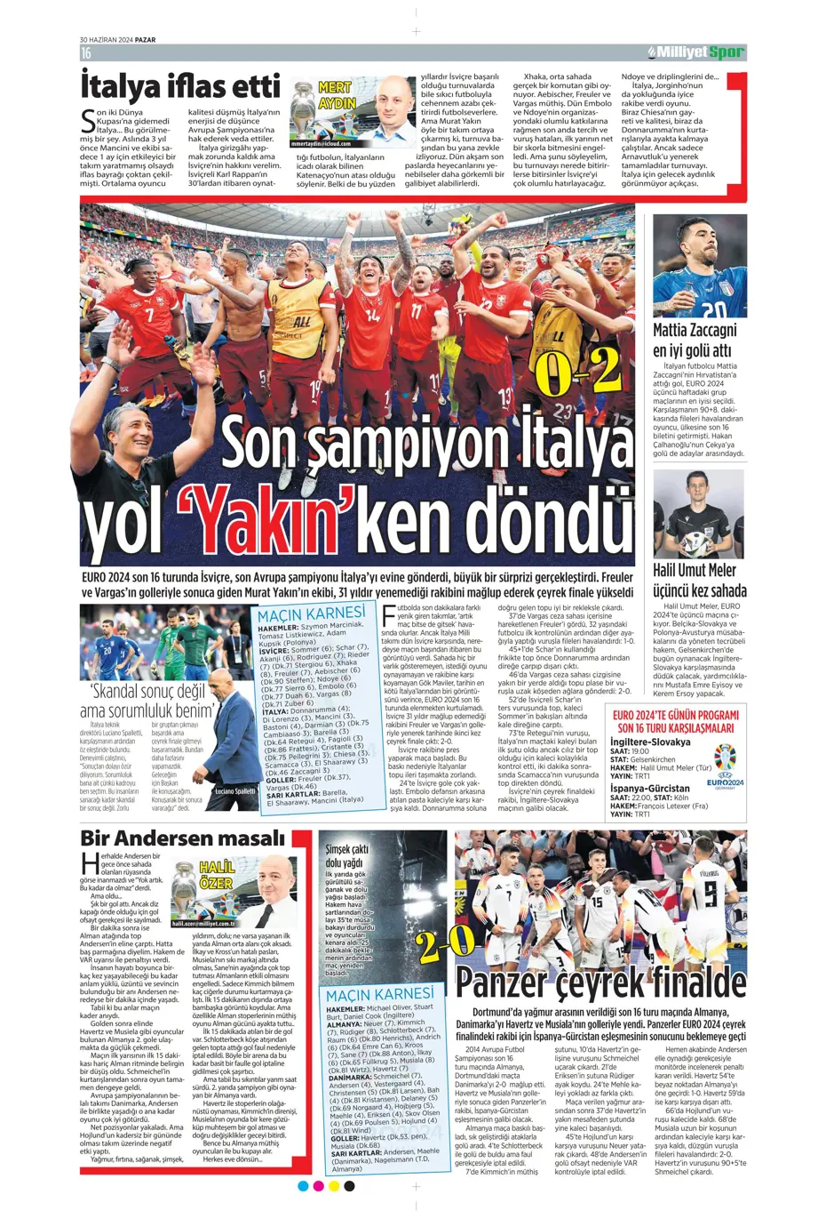 "Galatasaray'dan Goretzka seferi" | Sporun Manşetleri (30 Haziran 2024) - 21 "Galatasaray'dan Goretzka seferi" | Sporun Manşetleri (30 Haziran 2024) - 21