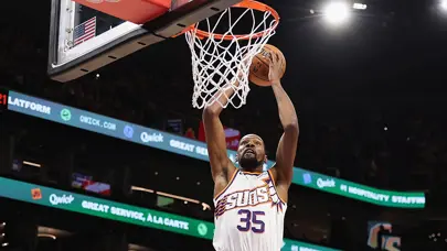 Phoenix Suns, Kevin Durant farkıyla galip geldi