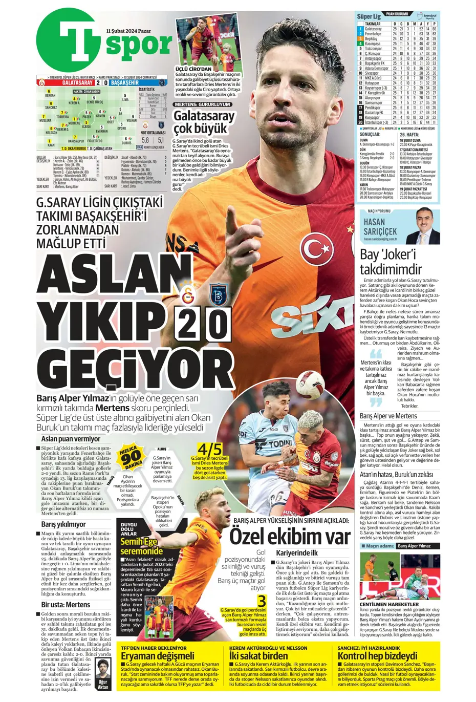 "30 saniyesi 7 milyon dolar" | Sporun manşetleri (11 Şubat 2024) - 43