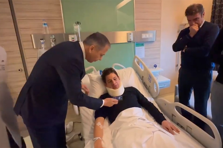 Cumhurbaşkanı Erdoğan'dan Halil Umut Meler'e "geçmiş olsun" telefonu