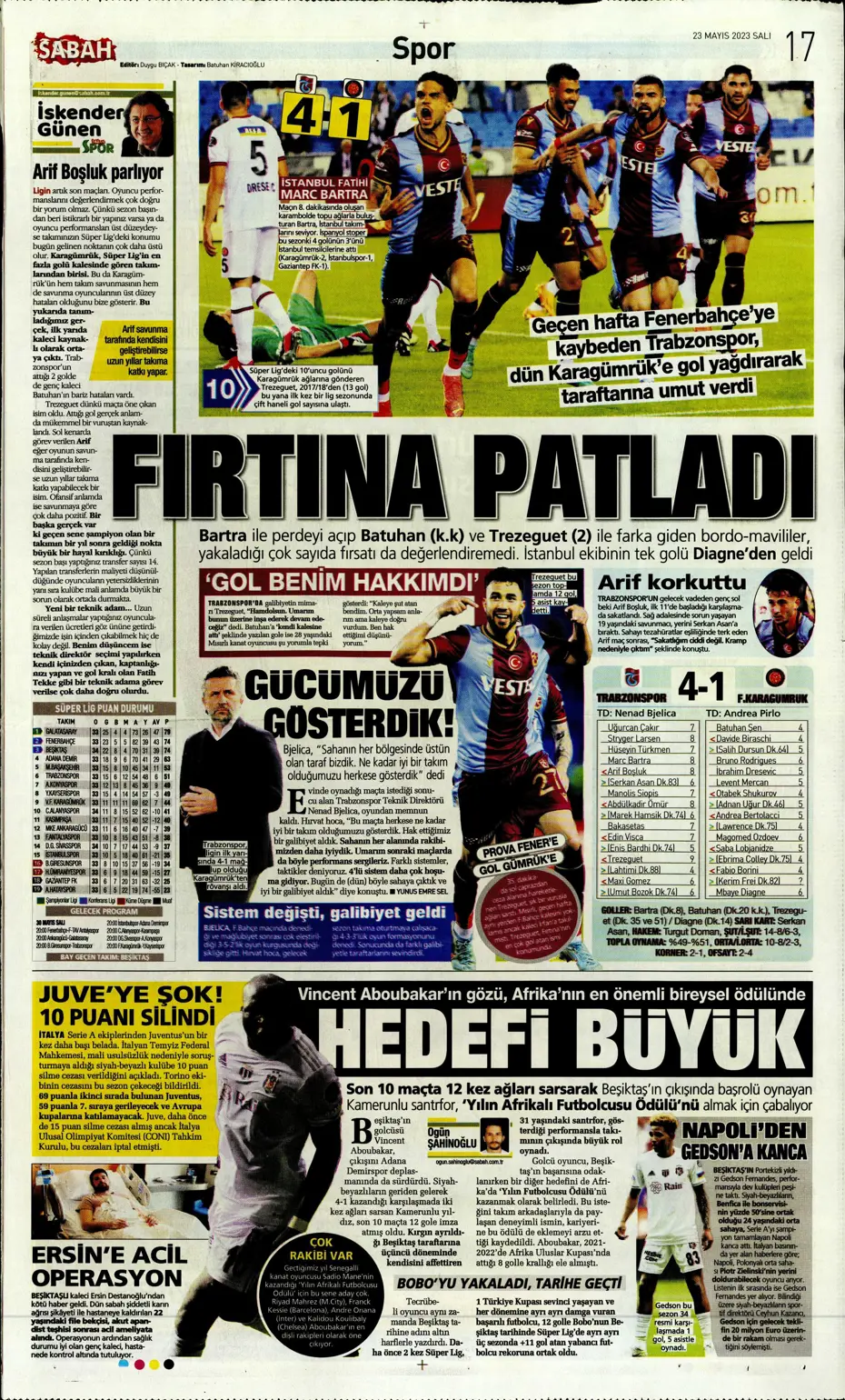 "Aslan'dan Devler Ligi hamlesi" | Sporun Manşetleri - 19 "Aslan'dan Devler Ligi hamlesi" | Sporun Manşetleri - 19