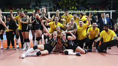 VakıfBank'ta Dörtlü Final sevinci yaşanıyor