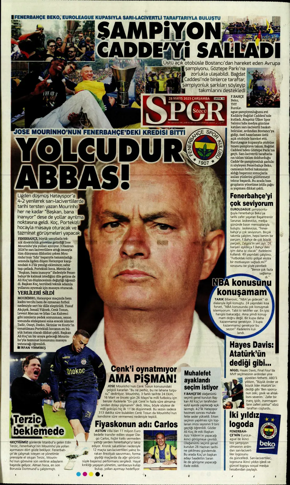 "Bernardo Silva'dan Aslan'a mesaj" | Sporun manşetleri - 26