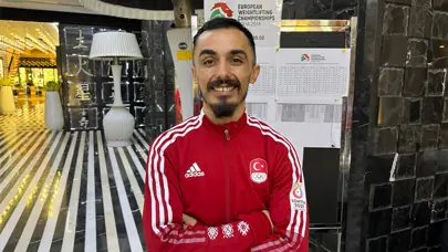 Muammer Şahin'den Avrupa Halter Şampiyonası'nda altın madalya